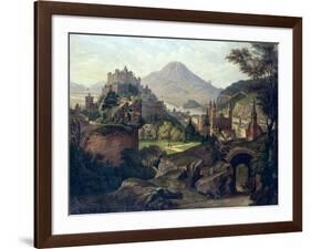 An Extensive View of Salzburg with the Hohensalzburg Fortress-null-Framed Giclee Print