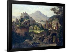 An Extensive View of Salzburg with the Hohensalzburg Fortress-null-Framed Giclee Print