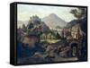 An Extensive View of Salzburg with the Hohensalzburg Fortress-null-Framed Stretched Canvas