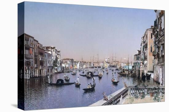 An Extensive View of the Grand Canal, Venice-Martin Rico y Ortega-Stretched Canvas