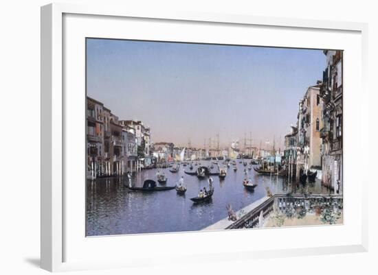 An Extensive View of the Grand Canal, Venice-Martin Rico y Ortega-Framed Giclee Print