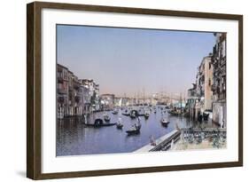 An Extensive View of the Grand Canal, Venice-Martin Rico y Ortega-Framed Giclee Print