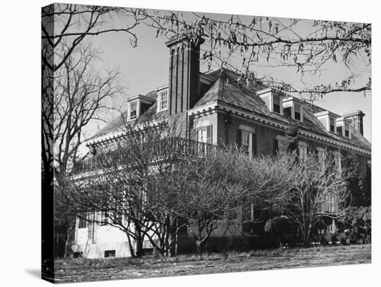 An Exterior View of the Home of Thomas Mann-Hansel Mieth-Stretched Canvas