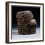 An Extremely Fine Benin Bronze Head, Uhunmwun-Elao (Middle Period)-null-Framed Giclee Print