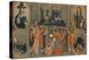 An Eyewitness Representation of the Execution of King Charles I (1600-49) of England, 1649-Weesop-Stretched Canvas