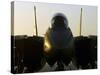 An F-14B Tomcat Sits On the Flight Deck Aboard Aircraft Carrier USS Harry S. Truman-Stocktrek Images-Stretched Canvas