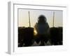 An F-14B Tomcat Sits On the Flight Deck Aboard Aircraft Carrier USS Harry S. Truman-Stocktrek Images-Framed Photographic Print