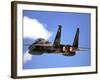 An F-15 Eagle in Flight-Stocktrek Images-Framed Photographic Print