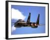 An F-15 Eagle in Flight-Stocktrek Images-Framed Photographic Print