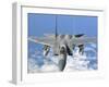 An F-15C Eagle Prepares to Refuel over Orland, Norway-null-Framed Photographic Print