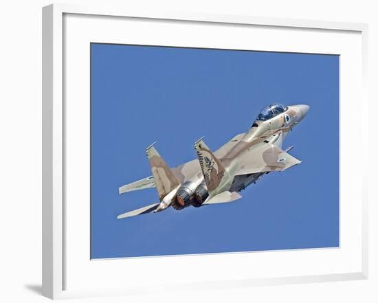 An F-15I Ra'am of the Israeli Air Force Taking Off-Stocktrek Images-Framed Photographic Print
