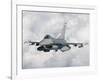 An F-16 from the Colorado Air National Guard in Flight over Brazil-Stocktrek Images-Framed Photographic Print