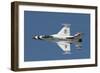 An F-16 of the U.S. Air Force Air Demonstration Squadron Thunderbirds-Stocktrek Images-Framed Photographic Print