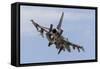 An F-16C Fighting Falcon of the U.S. Air Force-null-Framed Stretched Canvas