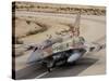 An F-16I Sufa of the Israeli Air Force On the Runway-Stocktrek Images-Stretched Canvas
