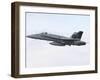 An F-18C Hornet of the Swiss Air Force in Flight Over Germany-Stocktrek Images-Framed Photographic Print