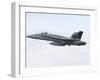 An F-18C Hornet of the Swiss Air Force in Flight Over Germany-Stocktrek Images-Framed Photographic Print