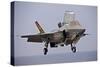 An F-35 Lightning Ii Prepares for Landing-null-Stretched Canvas