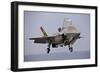 An F-35 Lightning Ii Prepares for Landing-null-Framed Premium Photographic Print