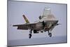 An F-35 Lightning Ii Prepares for Landing-null-Mounted Premium Photographic Print