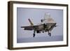 An F-35 Lightning Ii Prepares for Landing-null-Framed Photographic Print