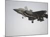 An F-35B Lightning II Joint Strike Fighter Prepares To Make a Vertical Landing-Stocktrek Images-Mounted Photographic Print