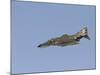 An F-4 Phantom in Flight Over Houston, Texas-Stocktrek Images-Mounted Photographic Print