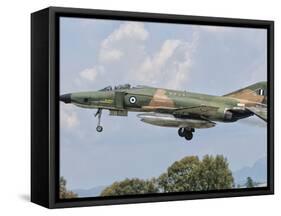 An F-4 Phantom of the Hellenic Air Force-Stocktrek Images-Framed Stretched Canvas