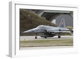 An F-5 Tiger Aircraft of the Swiss Air Force-Stocktrek Images-Framed Photographic Print