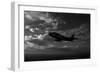 An F-86F Sabre in Flight Near Glendale, California-null-Framed Photographic Print