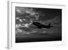 An F-86F Sabre in Flight Near Glendale, California-null-Framed Photographic Print