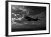 An F-86F Sabre in Flight Near Glendale, California-null-Framed Photographic Print