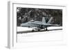 An F-A-18 Hornet of the Swiss Air Force-null-Framed Photographic Print