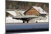 An F-A-18 Hornet of the Swiss Air Force-null-Mounted Photographic Print