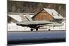 An F-A-18 Hornet of the Swiss Air Force-null-Mounted Photographic Print