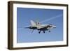 An F-A-18C Hornet in Flight-null-Framed Photographic Print