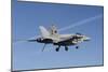 An F-A-18C Hornet in Flight-null-Mounted Photographic Print