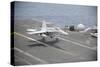 An F-A-18C Hornet Lands on the Flight Deck of USS Nimitz-null-Stretched Canvas