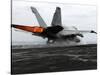 An F/A-18C Hornet Launches from the Flight Deck Aboard USS Enterprise-Stocktrek Images-Stretched Canvas