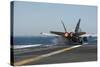 An F-A-18C Hornet Launches from the Flight Deck of USS Carl Vinson-null-Stretched Canvas