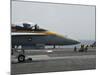 An F-A-18C Hornet Launches from the Flight Deck of USS Nimitz-null-Mounted Photographic Print