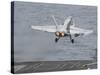 An F-A-18C Hornet Launches from the Flight Deck of USS Nimitz-null-Stretched Canvas