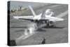 An F-A-18C Hornet Launches Off the Flight Deck of USS Nimitz-null-Stretched Canvas