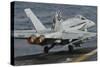 An F-A-18C Hornet Launches Off the Flight Deck of USS Nimitz-null-Stretched Canvas