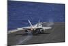 An F-A-18C Hornet Taking Off from USS Dwight D. Eisenhower-null-Mounted Photographic Print