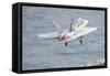 An F-A-18C Hornet Taking Off-null-Framed Stretched Canvas
