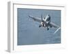 An F-A-18C Hornet Taking Off-null-Framed Photographic Print