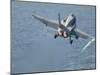 An F-A-18C Hornet Taking Off-null-Mounted Photographic Print