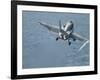 An F-A-18C Hornet Taking Off-null-Framed Photographic Print