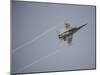 An F-A-18E Super Hornet in Flight over the Gulf of Oman-null-Mounted Photographic Print